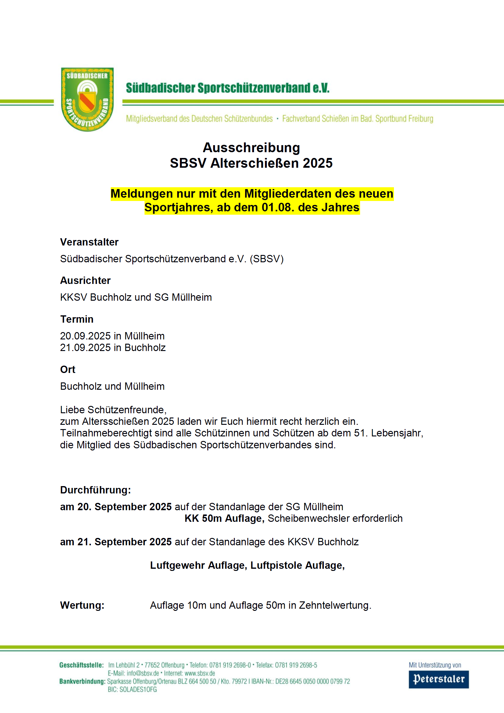 2025 Ausschreibung Altersschiessen geschwaerzt seite1 p1 i1 p1